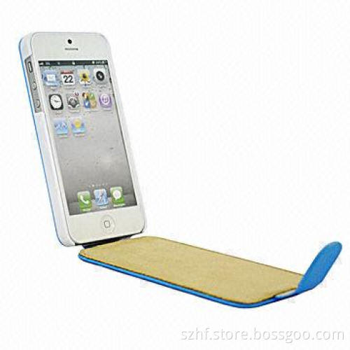 Leather case for iPhone 5, OEM orders are welcome